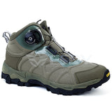 Men Tactical Military Boots Winter Leather Lace Up Combat Army Ankle Boots Mens Flat Safety Work Shoes