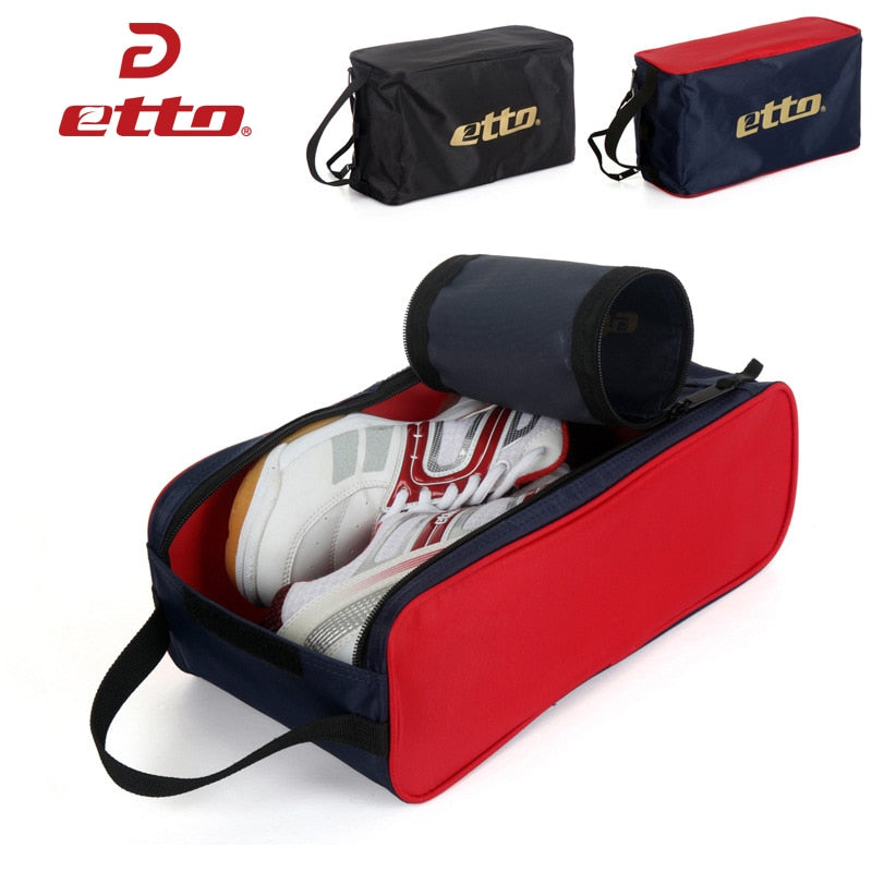 Etto Folding Soccer Sports Shoes Storage Bags Men Women Multifunctional Fitness Gym Bags Basketball Training Sneakers Bag HAB005