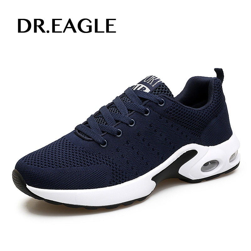 DR.EAGLE  men running shoes sports for men cushioning breathable shoes gym sport male sneakers mens krasovki