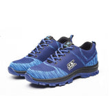Men's Plus Size Breathable Mesh Steel Toe Outdoor Safety Shoes Men Industrial & Construction Puncture Proof Work Shoes