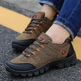 Men's Breathable Work Shoes 2018 Summer Autumn Non-slip Wear-resistant Travel Shoes Outdoor Male Shoes Fishing Sneakers for Men