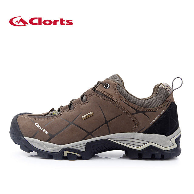 2018 New men's Hiking Shoes outdoor Real Leather anti-skid wear-resistant Breathable Waterproof Tactics boots camping Sneakers