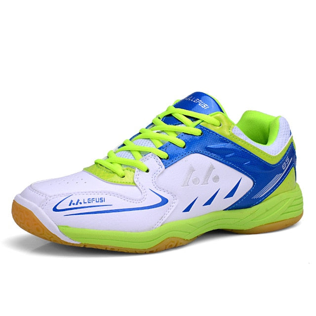 Men Women Badminton Sport Shoes Yellow Red Couple Gym Indoor Sport Shoes Comfortable Sneakers for Badminton Trainers