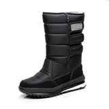 New men snow boots waterproof men's ankle boots Winter outdoor Fur warm Mans Boot fashion work shoes Men Shoes Unisex Size 36-46