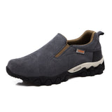 2019 New Arrival Spring/Autumn Mens Hiking Shoes Outdoor Boots Slip on Camping Boots Rubber Leather Mountain Climbing Sneakers