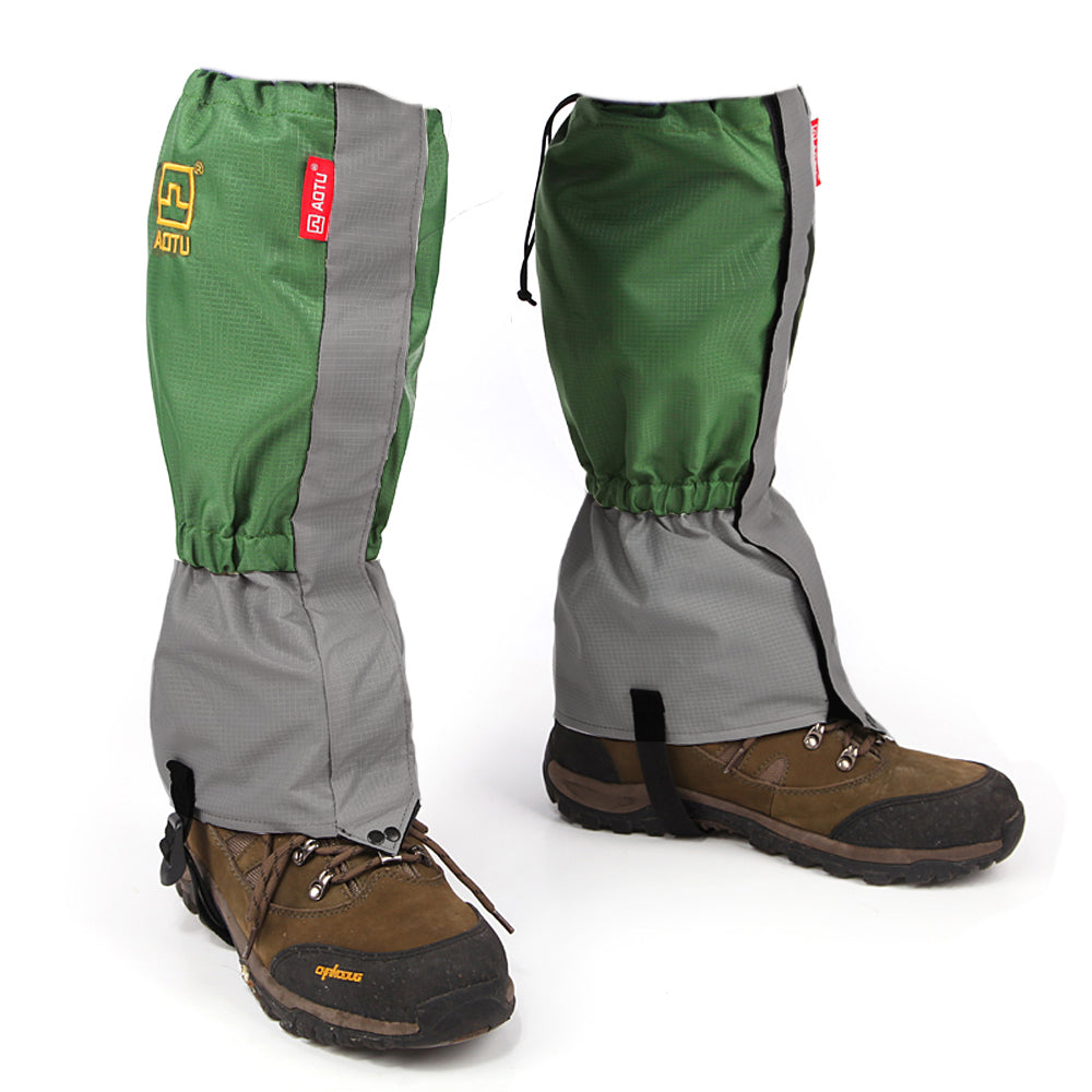 TOMOUNT Unisex Waterproof Legging Gaiter Leg Cover Camping Hiking Ski Boot Travel Shoe Snow Hunting Climbing Gaiters Windproof