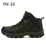 Men Snow Outdoors Men Hiking Shoes Suede Working Warm Boots Leather Men's Boots Men Winter Waterproof Large Size