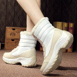 Women Shoes 2019 KUIDFAR Women Boots Warm Winter Boots Ankle Botas Cotton Waterproof Winter Shoes Fashion Snow Boots
