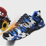 Safety shoes Air-permeable smash - proof puncture - proof  protective Footwear shoes  indestructi working shoes men safety boots