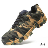 Safety shoes Air-permeable smash - proof puncture - proof  protective Footwear shoes  indestructi working shoes men safety boots