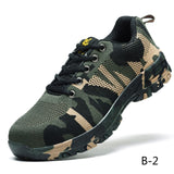 Safety shoes Air-permeable smash - proof puncture - proof  protective Footwear shoes  indestructi working shoes men safety boots
